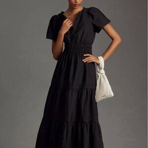 Anthropologie The Somerset Maxi Dress - Black XS